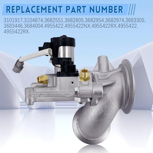 3104874 3682805 4955422RX Válvula de servicio pesado para ISX 2004-2007 Cummins 12.7L 14.0L 14.9L Compatible con 2003-2007 Peterbilt 379