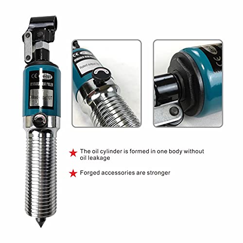 Extractor de engranajes hidráulico Nmaza de 3 mandíbulas de 10 pulgadas, separador de tracción de rodamientos de rueda de 10 toneladas, bomba 3 en 1, máquina de dibujo de tubo de aceite M/caja