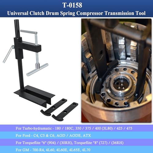 Bonbo T-0158 - Herramienta de transmisión universal de resorte de tambor de embrague de acero resistente