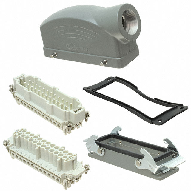 Molex 936030081 GWconnect Side-Hood, Bottom-Base 24+Ground