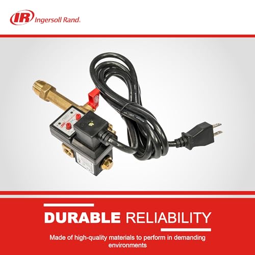 Ingersoll Rand Válvula de drenaje electrónica Edv200 1/4npt 110/120v #54410931