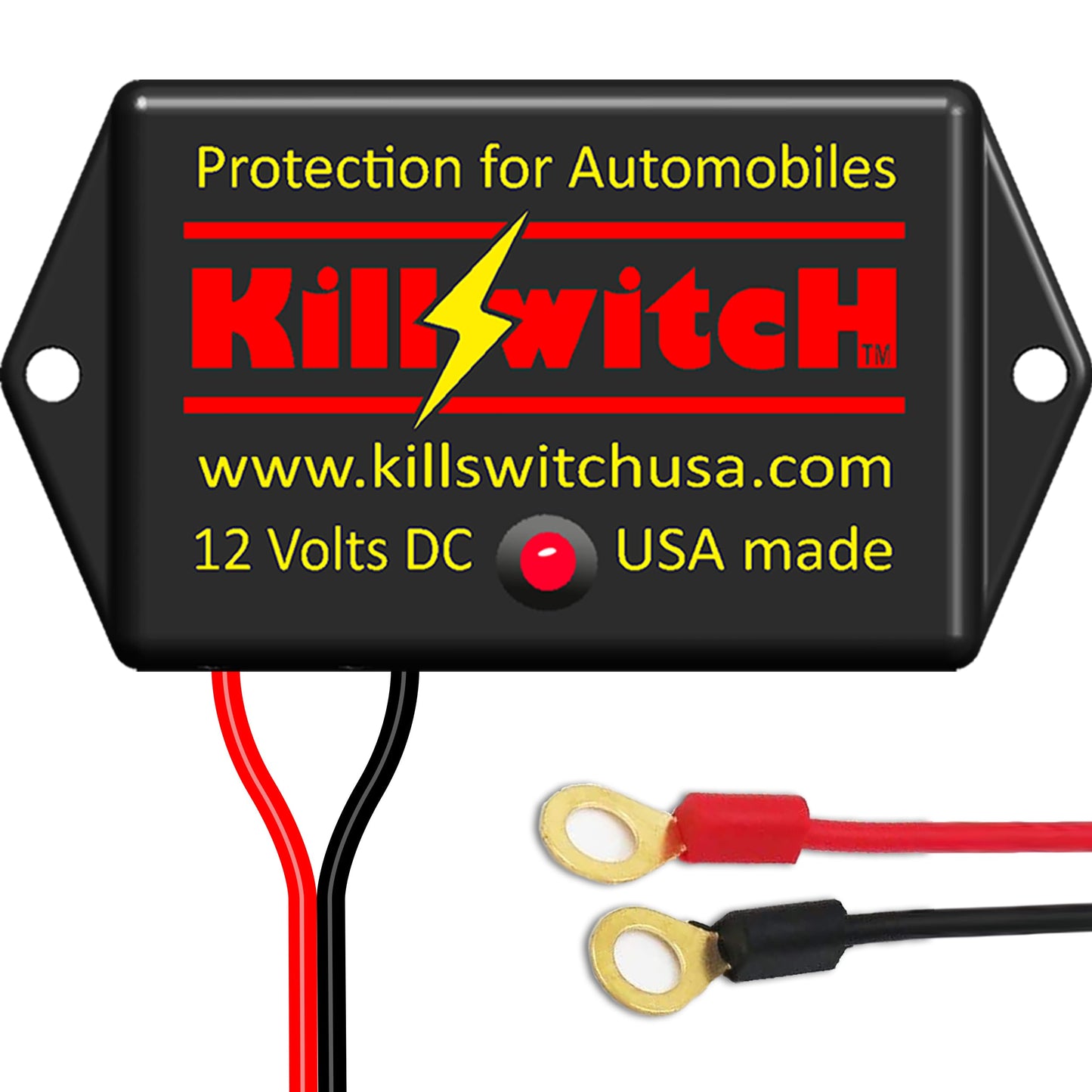 Protección EMP para automóviles y protección EMP para camiones, protector EMP de 12 V CC más protector de rayos y llamaradas solares, 3 etapas de MOV, diodos TVS y tecnología de derivación EMF de baja