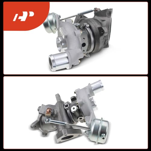 A-Premium - Kit completo de turbocompresor turbo izquierdo y derecho, con actuador y junta de desagüe, compatible con Ford Explorer, Flex, interceptor policial, Tauro, MKS, MKT, 3.5L, repuesto #