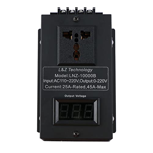 driver de velocidad variable SCR driver de voltaje apto para Router Ventilador Motor Eléctrico Reóstato AC 110V 220V 25A 10000W Max