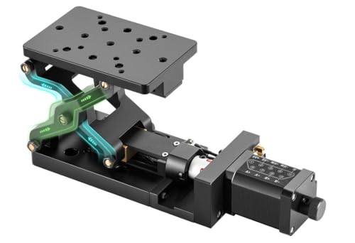 Huanyu 60mm Optical Motorized Vertical Translation Stages Lab Jack Linear Stage