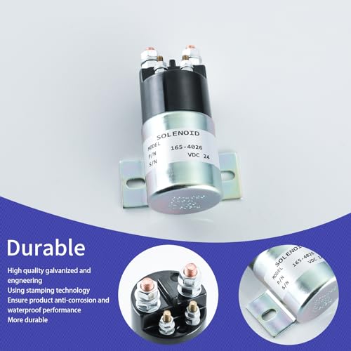 165-4026 Solenoide de apagado de combustible 1654026 3T-0376 3T0376 para excavadora Caterpillar 311B 312 312B 312C 312CL 315 315B camión 769C 769D 771C 771C 77D 77777 B 773D 12VDC