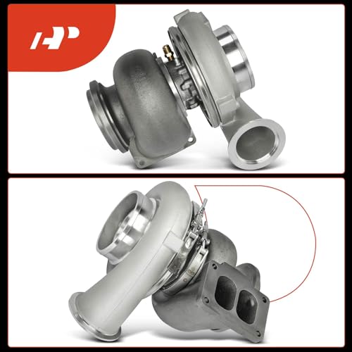 A-Premium TV4502 - Kit completo turbocompresor con junta compatible con camiones internacionales Detroit, modelos diesel serie 60, modelos 1997-2001, sustituye a 23508406