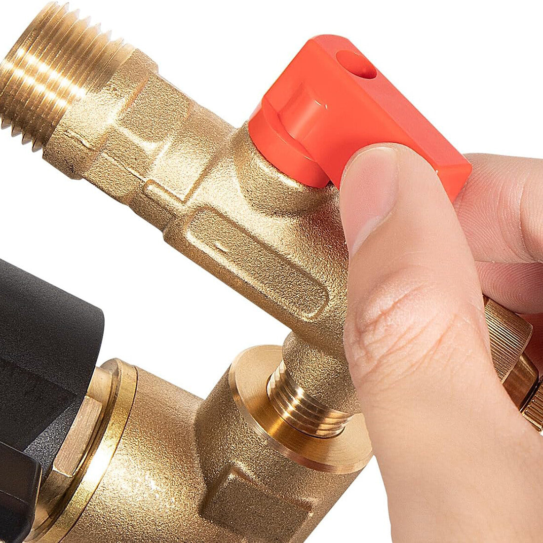 Para válvula de drenaje electrónica Ingersoll Rand Edv200 de 1/4" NPT, 110/120 V
