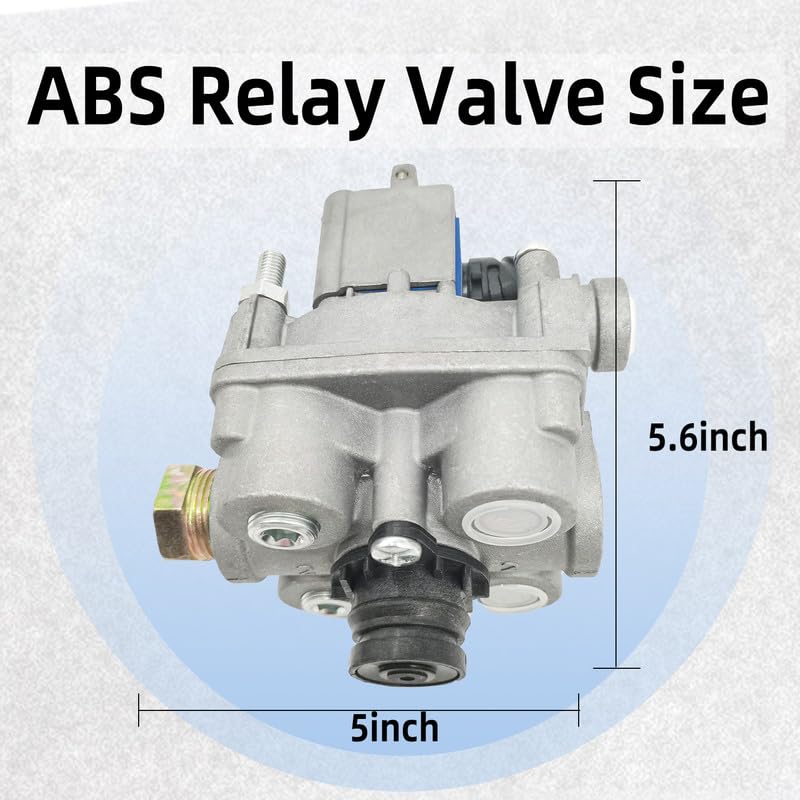 4721950330 S4721950330 Válvula de relé ABS para Meritor S4721950330, para Wabco 4721950330 12V Válvula moduladora ABS (1 unidad)