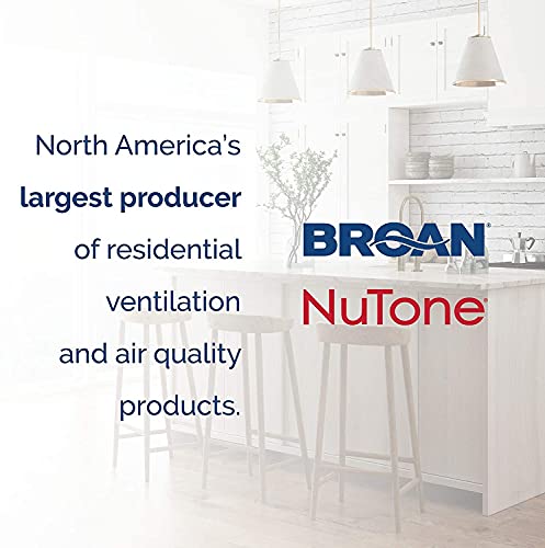 Broan 678 combinación de ventilador y luz, 678