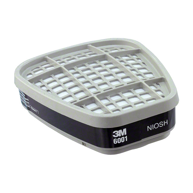 3M 6001 6000 Filtro de respirador de reemplazo Negro, gris