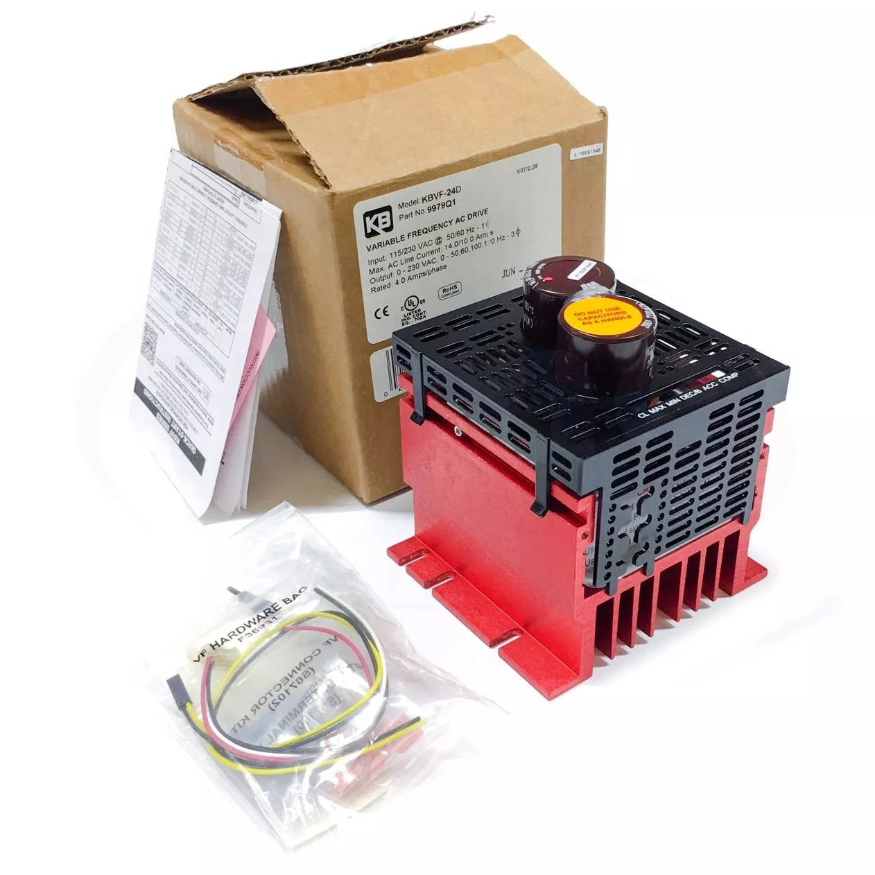 Variador de frecuencia híbrido KB Electronics 9979 KBVF-24D