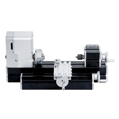 ZHRUI - Torno en miniatura de metal, 36 W y 20000 rpm, máquina de torno didáctico, para manualidades de carpintería aficionada