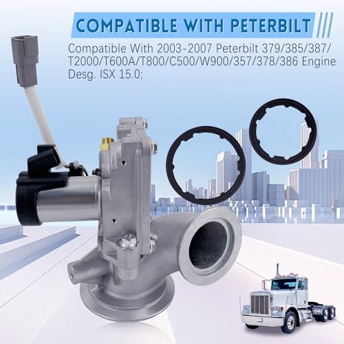 3104874 3682805 4955422RX Válvula de servicio pesado para ISX 2004-2007 Cummins 12.7L 14.0L 14.9L Compatible con 2003-2007 Peterbilt 379