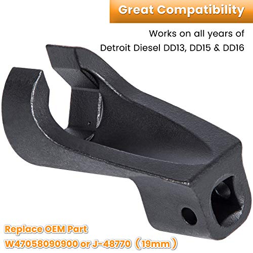 Para Detroit Diesel DD15 Motor Árbol de levas Herramienta de sincronización TDC Localización Pin Herramienta de ajuste de freno Herramienta Barring Línea de combustible Socket J-47487 J-48630