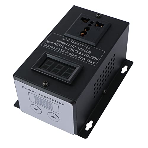 driver de velocidad variable SCR driver de voltaje apto para Router Ventilador Motor Eléctrico Reóstato AC 110V 220V 25A 10000W Max
