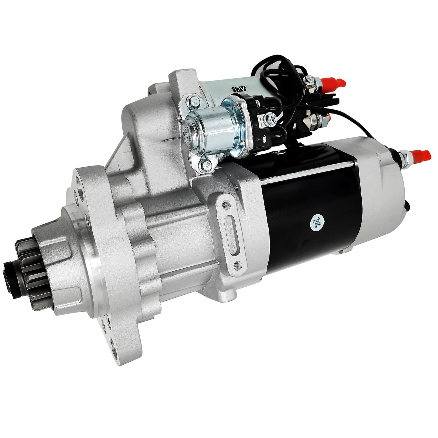 DanVard Starter Compatible con Ford Mack Kenworth Freightliner Volvo Heavy Duty Camucks 39MT 12V 7.2kw 11T Reemplazo Cummins ISX M11 N14 8200308 3103304 8201079