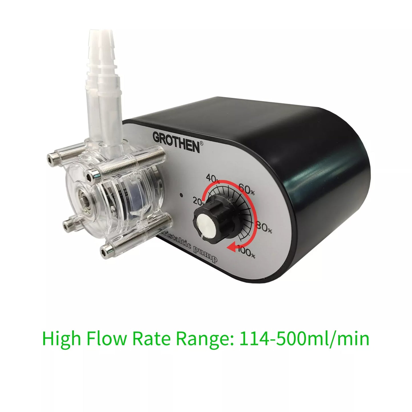 Bomba peristáltica GROTHEN G328A 114-500 ml/min ajustable de alto O1R0