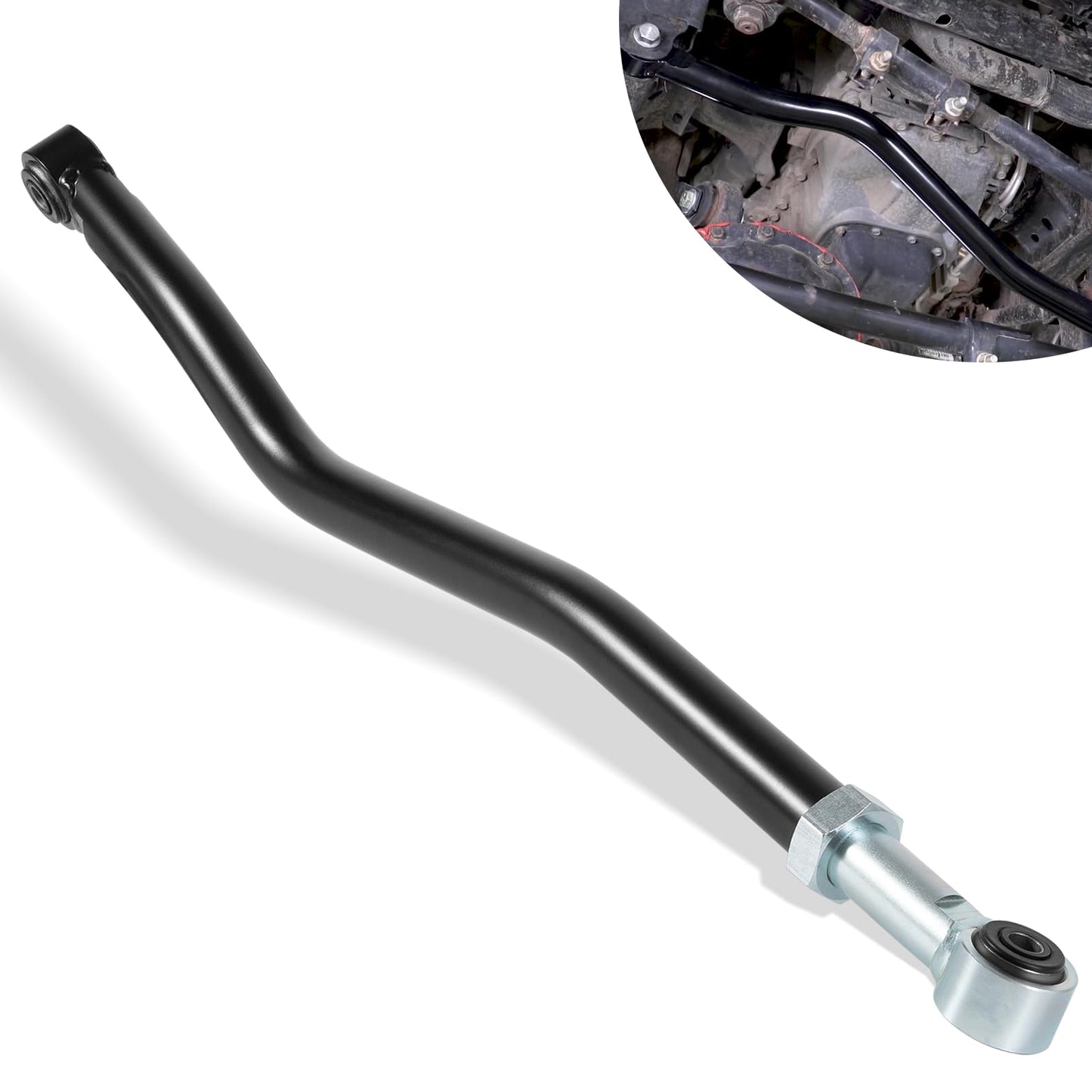 Bonbo 170107-408800 - Barra de guía ajustable para suspensión delantera de 0 a 6 pulgadas, kit de elevación para Jeep Wrangler JK JKU 2007-2018