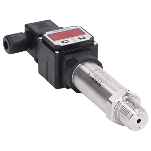 Sensor de presión digital, transmisor de presión, transductor de pantalla digital 0-1.6Mpa 0.5% FS, 4‑20mA, presión y vacío