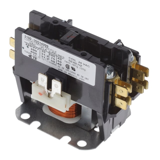 TE Connectivity Potter & Brumfield Relays 3100-15Q14999 3100, Products Unlimited Montaje de chasis 24VCA