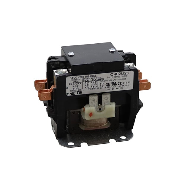 TE Connectivity Potter & Brumfield Relays 3100-20T18999CL 3100, Products Unlimited Montaje de chasis 120VCA
