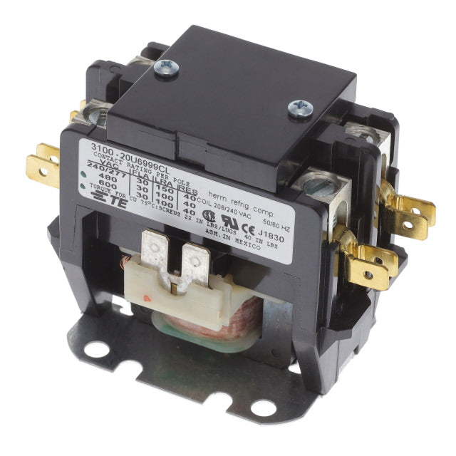 TE Connectivity Potter & Brumfield Relays 3100-20U6999CL 3100, Products Unlimited Montaje de chasis 240VCA