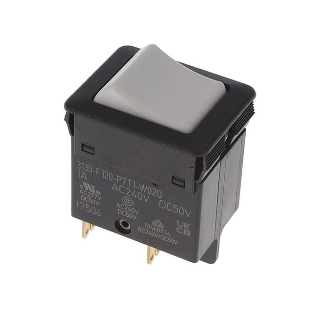 E-T-A 3130-F120-P7T1-W02Q-1A 3130 Montaje en panel Térmico 1A