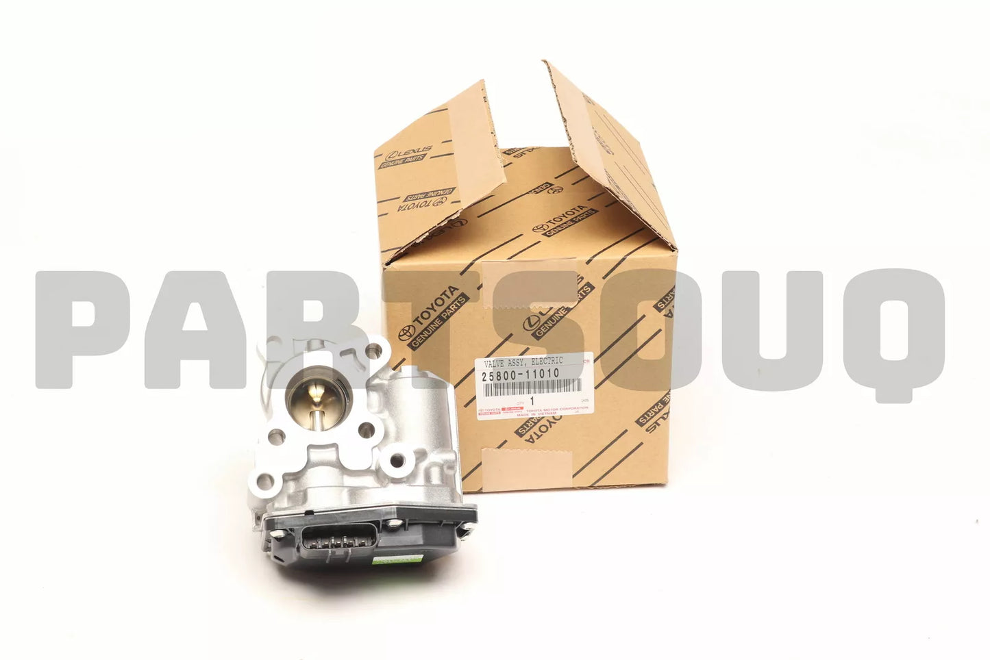 2580011010 Conjunto de válvulas EGR original Toyota eléctrico 25800-11010