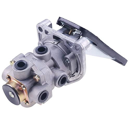 WQSING Válvula de freno de pie E6 con montaje de banda de rodadura 286171N 286171X compatible con Bendix KN22140 20QE3114R 170.286171E-6 Placa de montaje de válvula de circuito dual