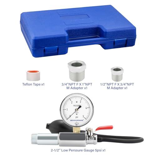 Measureman - Kit de prueba de gas de baja presión MA168