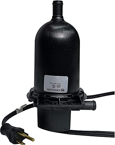 Original Calentador de motor HOTSTART TPS151GT8-000 | Precalentador de refrigerante | 1500 vatios 120 V 12.5A | ENCENDIDO: 80 °F (27 °C) - Apagado 100 °F (38 °C)