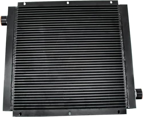 Enfriador de aceite hidráulico móvil, 0-120 GPM, 90HP; Modelo OC-65 Compatible con sistema de enfriamiento industrial Negro