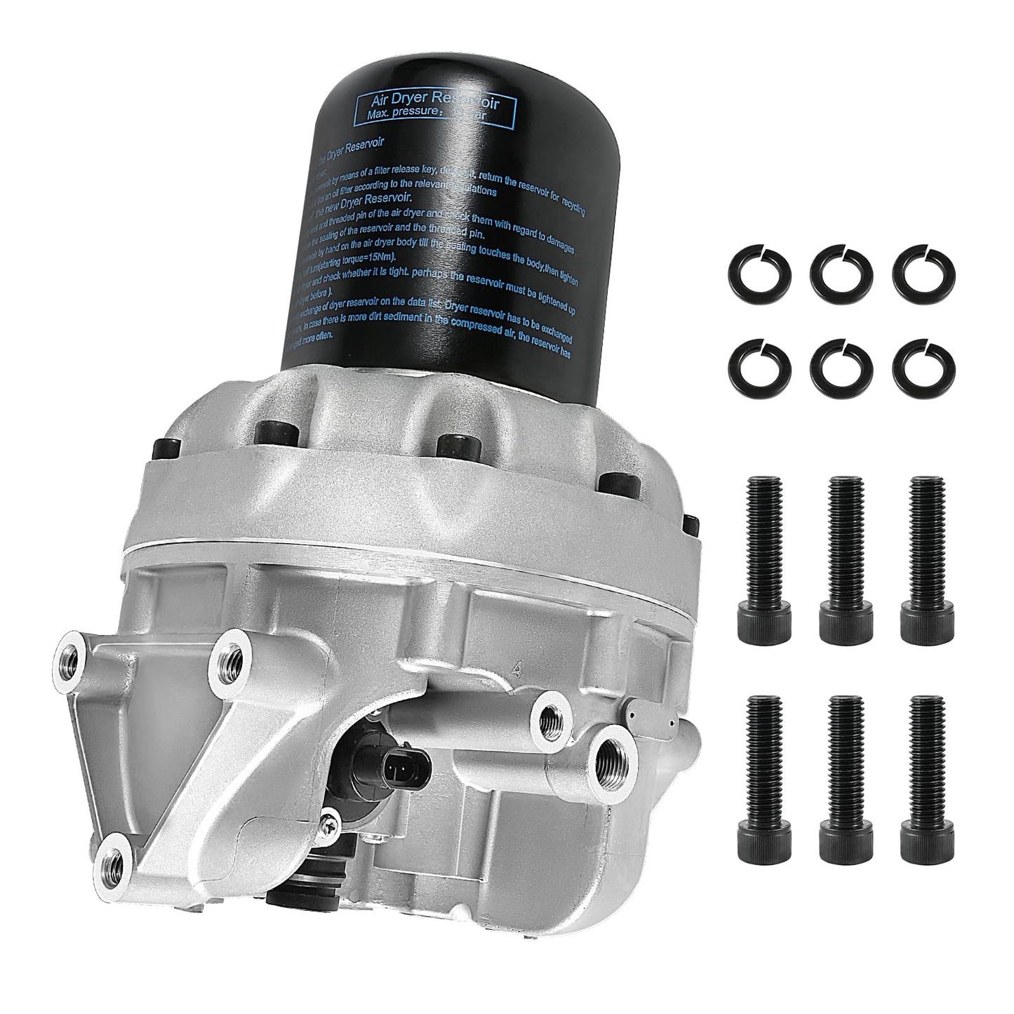 ZIQUN 4324711010 - Sistema de secador de aire 1200 Plus compatible con WABCO 4324710010 TR4324711010 4324701009