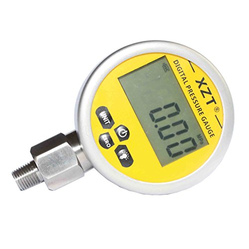 XZT - Kit de acoplamiento de prueba de presión hidráulica digital de 10000 PSI, herramientas de prueba de reparación para excavadora de marca estadounidense (10000 PSI)