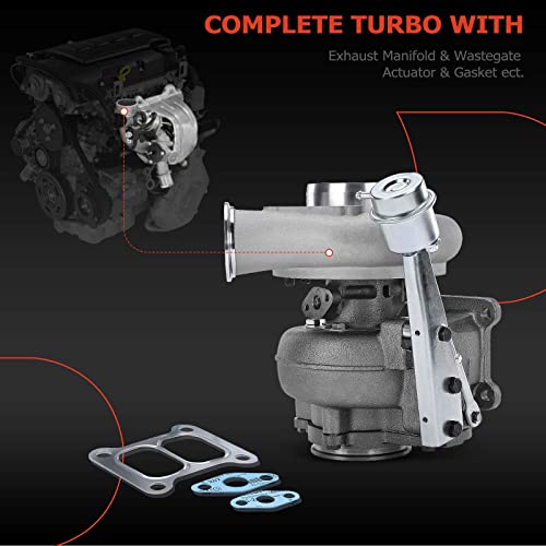 A-Premium Kit completo turbocompresor turbo compatible con Komatsu PC300-7, PC300LC-7 y varios camiones con motor 6CT 6CTAA 8.3L 221KW 2005, camión con motor 6CTA, 8.3L Euro-2 1995