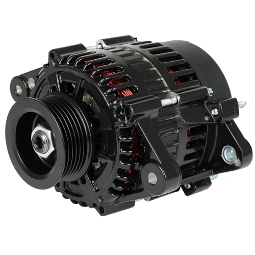 SCITOO Alternador de repuesto para Mercruiser modelo Mx 6.2L Mpi para Horizon, modelo Mx 6.2L Mpi, modelo 8.2L Mie Mpi, modelo 7.4Lx Mpi, modelo 7.4L Mie Mpi, modelo 502 Mag Mpi, modelo 5.7L Ski OE 8460