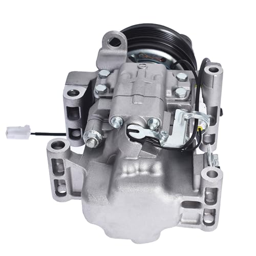 WFLNHB Compresor de CA y embrague de A/C, puertos de A/C, 5 ranuras de repuesto para Mazda 3 2004-2009 3 Sport 2009 reemplazo para Mazda 5 2006-2010 2.0L 2.3L CO 10759C 58463 BP4S61K00 CC43 455555 E