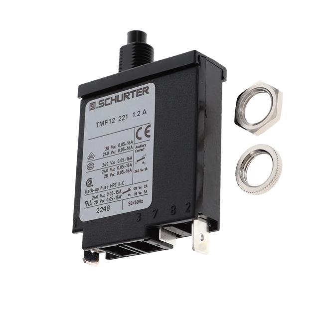 SCHURTER Inc. 4410.0157 TM12 Montaje en panel Termomagnético 1.2A