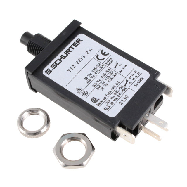 SCHURTER Inc. 4410.0215 T12 Montaje en panel Térmico 2A