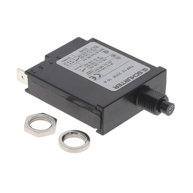 SCHURTER Inc. 4410.0566 TM12 Montaje en panel Termomagnético 10A