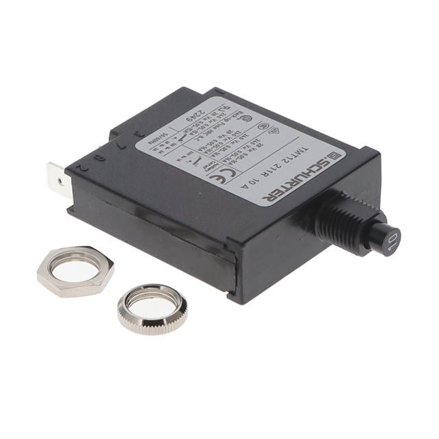 SCHURTER Inc. 4410.0609 TM12 Montaje en panel Termomagnético 10A