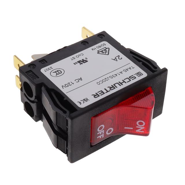 SCHURTER Inc. 4430.1365 TA45 Montaje en panel Térmico 2A