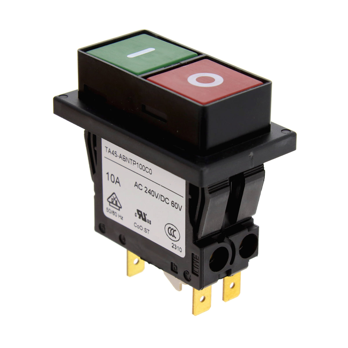 SCHURTER Inc. 4430.258 TA45 Montaje en panel Térmico 10A