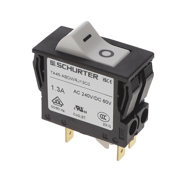 SCHURTER Inc. 4430.2621 TA45 Montaje en panel Térmico 1.3A