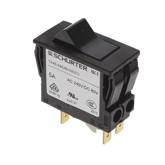 SCHURTER Inc. 4430.387 TA45 Montaje en panel Térmico 5A