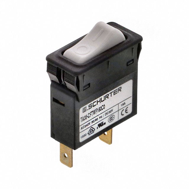 SCHURTER Inc. 4435.0282 TA35 Montaje en panel Térmico 16A