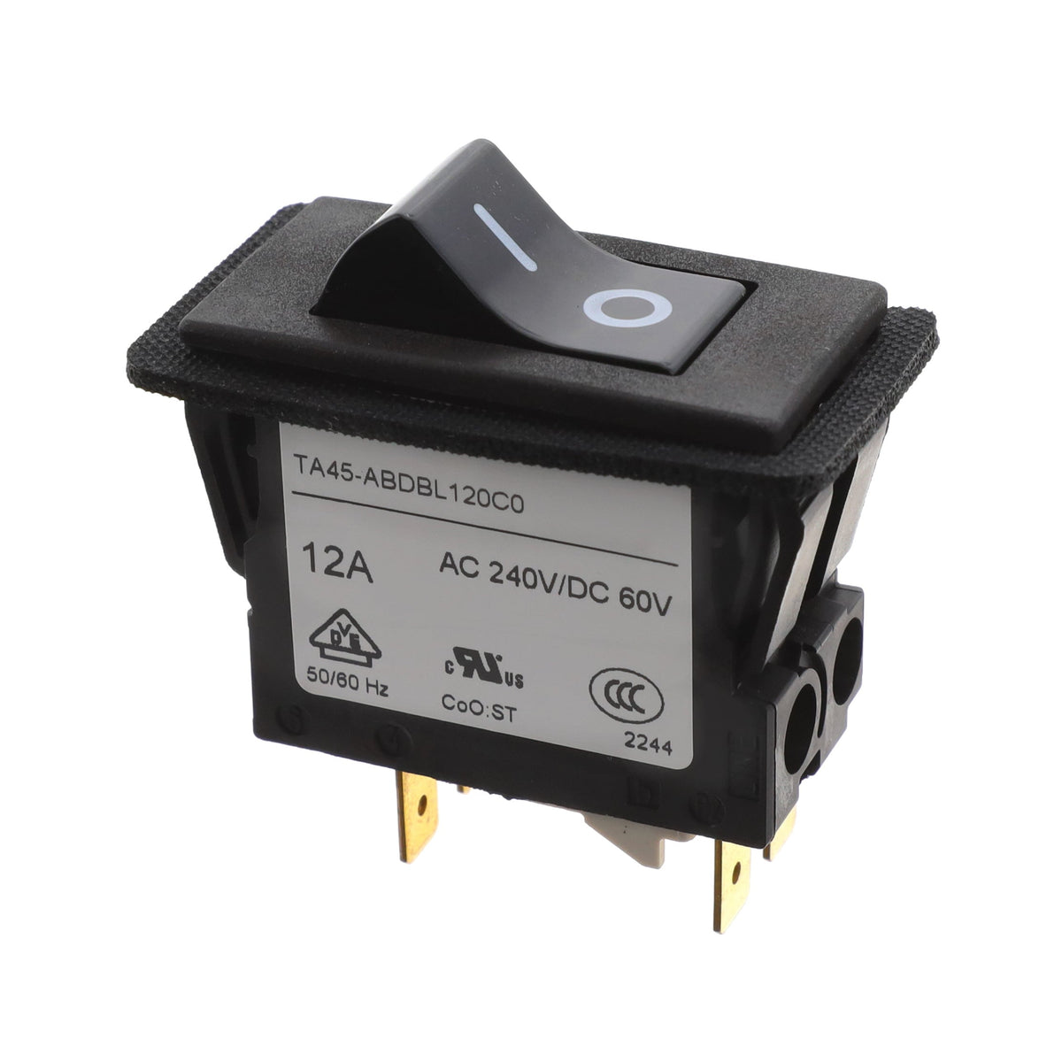 SCHURTER Inc. 4439.0003 TA45 Montaje en panel Térmico 3A