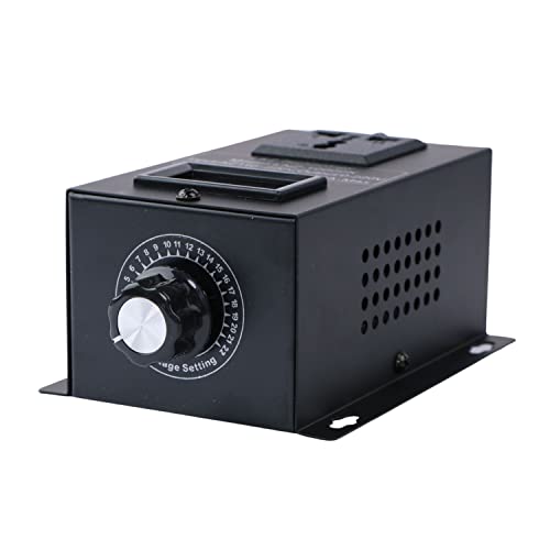 AC 110 V 220 V/25 A/10000 W driver de velocidad variable SCR Regulador de potencia de voltaje apto para Router Fan Motor Eléctrico Reóstato LMZ-10000K