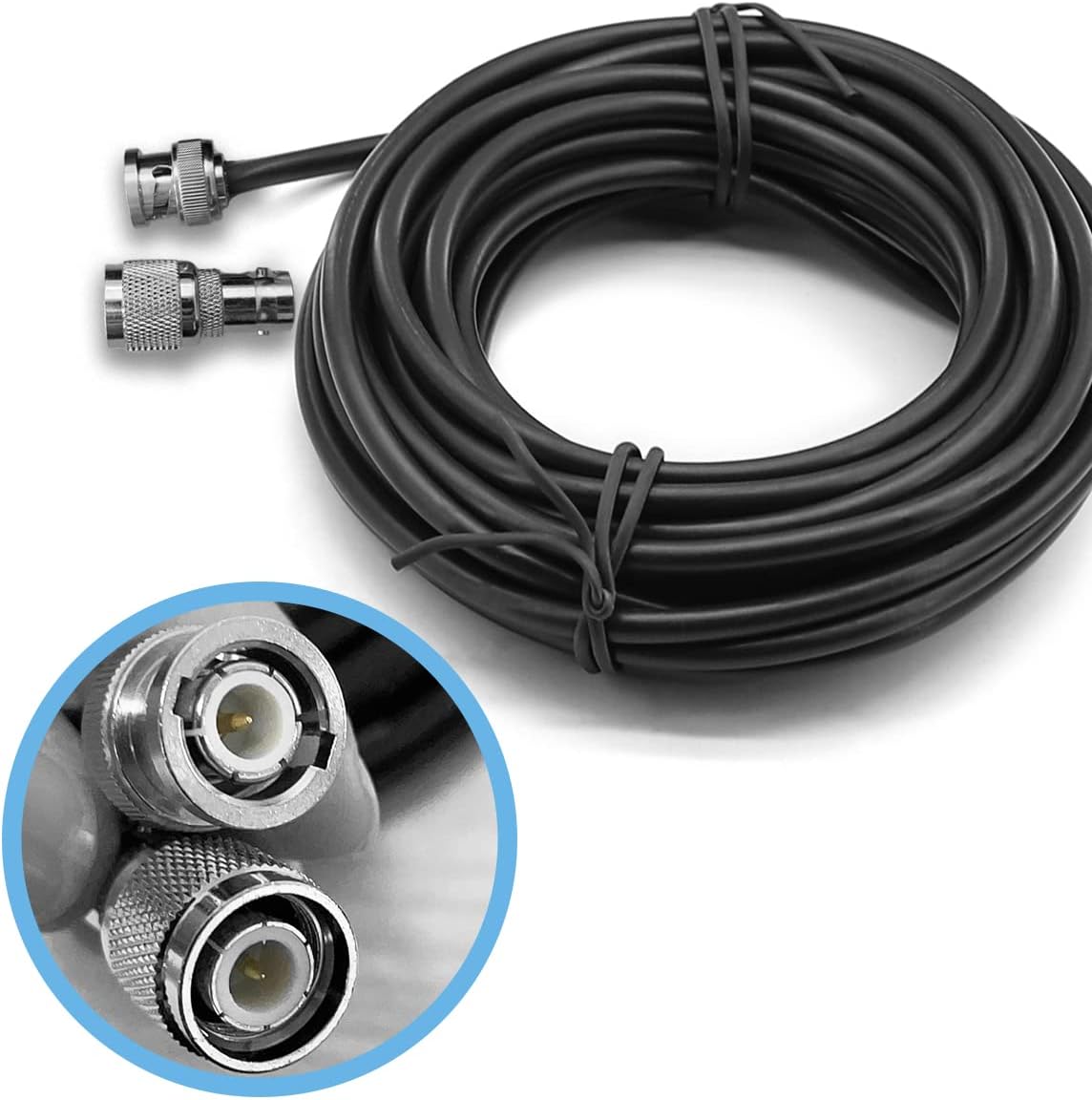 Antena GPS marina reemplazo de antena para Garmin GPSMAP GDU GNC NavTalk Pilot StreetPilot AIS barco navegación receptor Fishfinder Sounder+cable de 26 pies conector TNC adaptador BNC+base de